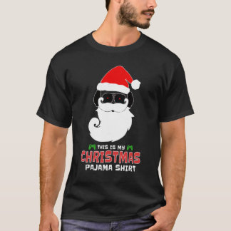 Camiseta Estos son mis Navidades Navidades graciosos de la 