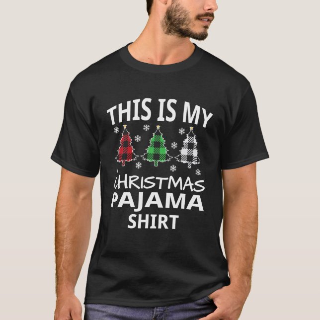 Camiseta Estos son mis Navidades Navidades graciosos de Paj (Anverso)
