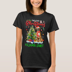 Camiseta Estos son mis Navidades Pajama Boxer Scarf Santa X