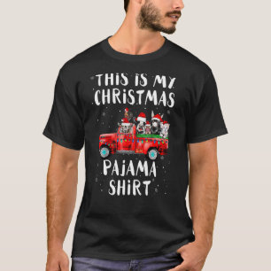 Camiseta Estos Son Mis Navidades Pajama Farm Animals Pickup
