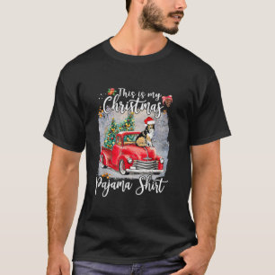 Camiseta Estos son mis Navidades Pajama Shirt Collie Dog Xm
