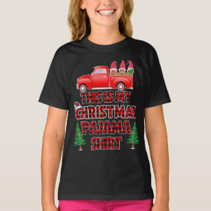 Camiseta Estos son mis Navidades Pajama Shirt Xmas Gnomes