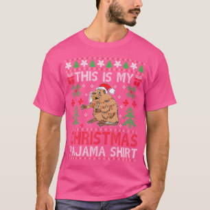 Camiseta Estos son mis Navidades Wombats Xmas