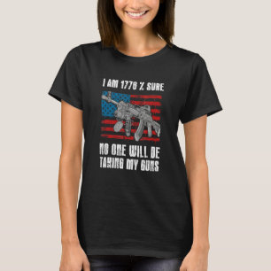 Camiseta Estoy 1776 Seguro De Que Nadie Me Quitará Mis Arma