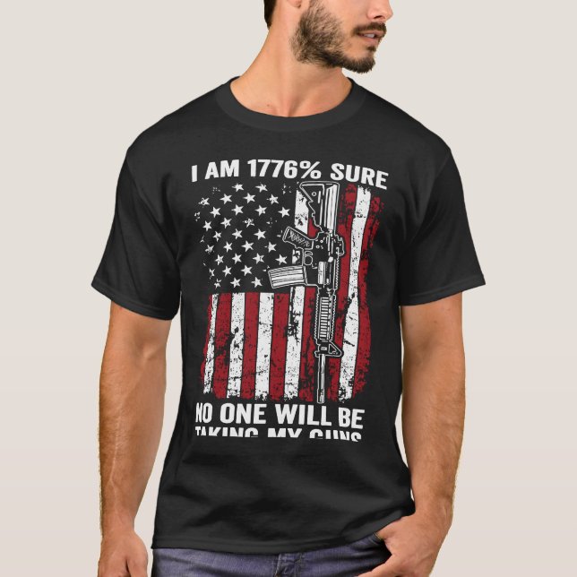Camiseta Estoy 1776 seguro de que nadie se está poniendo la (Anverso)