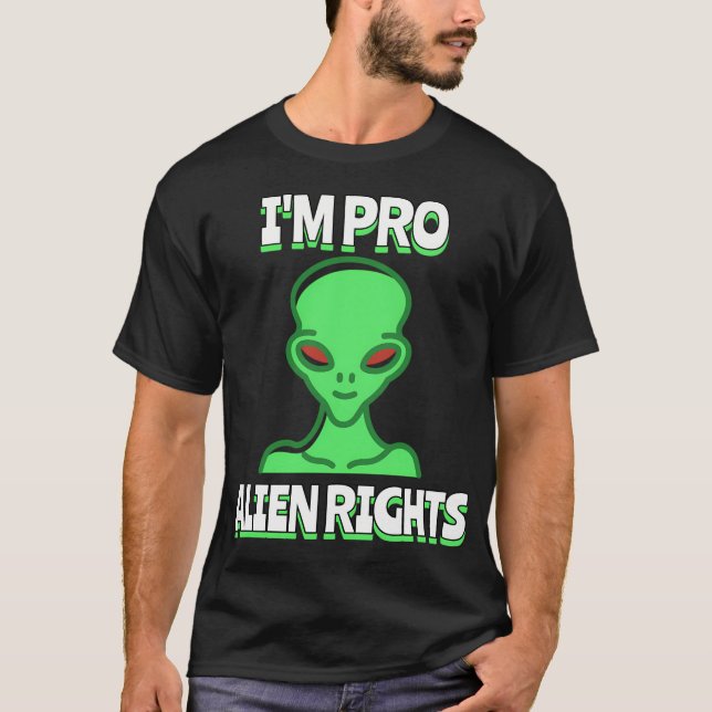 Camiseta Estoy A Favor De Los Derechos De Los Extranjeros (Anverso)