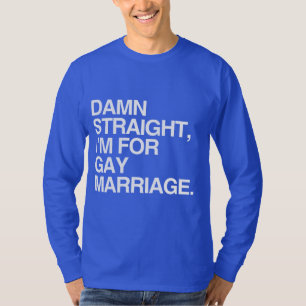 CAMISETA ESTOY A FAVOR DEL MATRIMONIO GAY