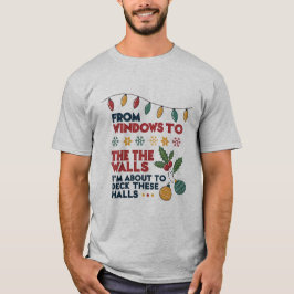 Camiseta Estoy a punto de tapar estas salas, Navidades dive