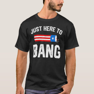 Camiseta Estoy Acá Al Bang 4 de Julio La Bandera Americana