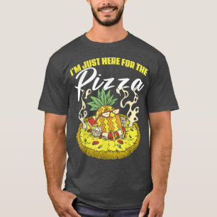 Camiseta Estoy Acá La Pizza, un amante de la pizza 