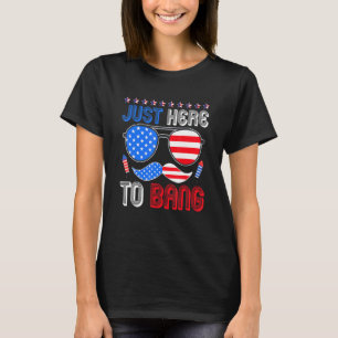Camiseta Estoy Acá Para Bang Bang Uu Flag Gafas De Sol 4 De