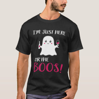 Camiseta Estoy Acá Para El Halloween De Boos Para Navidades
