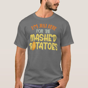 Camiseta Estoy Acá Para El Regalo De Navidad De Papas Mashe