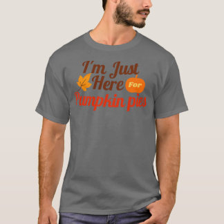 Camiseta Estoy Acá Para Las Pies De Calabaza