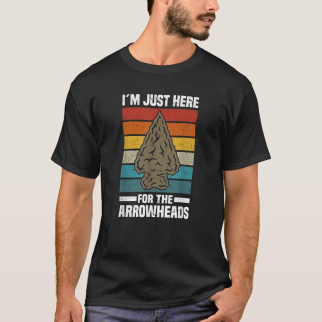 Camiseta Estoy Acá Por Arrowhead Hunti (Anverso)
