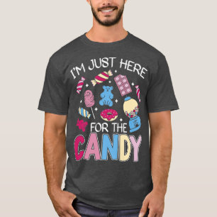 Camiseta Estoy Acá Por El Dulce Azúcar Lollipop De Azúcar
