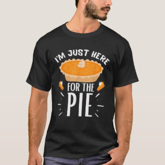 Camiseta Estoy Acá Por El Pie Negro Pequeño Unisex Adul