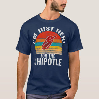 Camiseta Estoy Acá Por La Graciosa Vintage De Chipotle