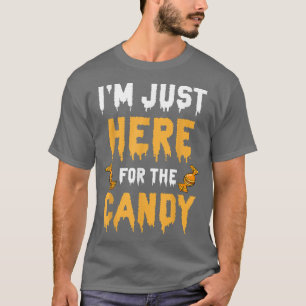Camiseta Estoy Acá Por La Marea De Los Candy O Tratar Hallo