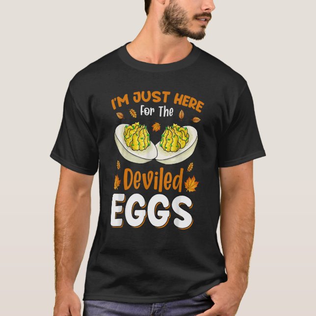 Camiseta Estoy Acá Por Los Huevos Desviados (Anverso)