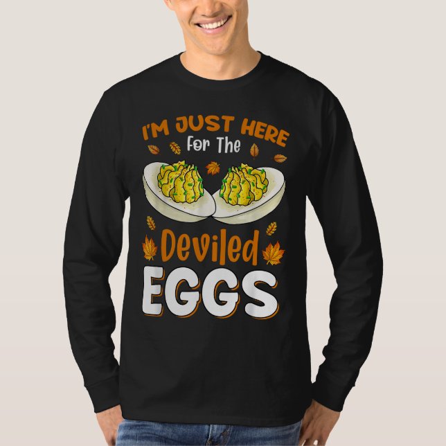 Camiseta Estoy Acá Por Los Huevos Desviados (Anverso)