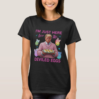 Camiseta Estoy Acá Por Los Huevos Desviados, Divertidos Tru