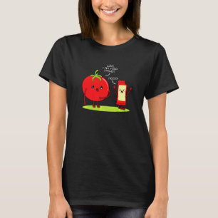 Camiseta Estoy Acá Por Los Perros Calientes, Me Dulce Potat