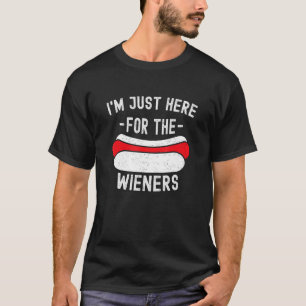 Camiseta Estoy Acá Por Los Wieners 4 De Julio