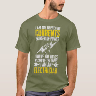 Camiseta Estoy Acondicionado A Las Corrientes Electricistas