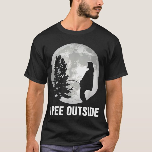 Camiseta Estoy Afuera Me Encanta Estar Fuera De Un Camping  (Anverso)