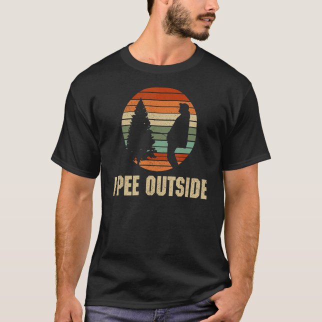 Camiseta Estoy Afuera Me Encanta Estar Fuera De Un Camping  (Anverso)