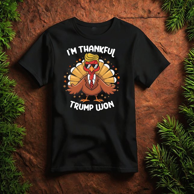 Camiseta Estoy agradecido de que Trump ganara el Día de Acc (Subido por el creador)