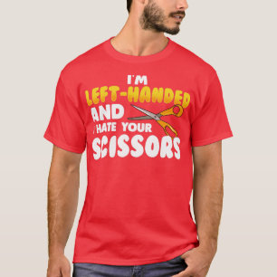 Camiseta Estoy agradecido y odio tus tijeras.