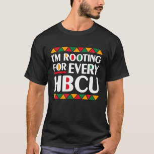 Camiseta Estoy alentando a todos los HBCU Black History Mon
