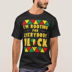 Camiseta estoy alentando a todos negros