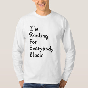 Camiseta Estoy alentando a todos negros