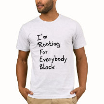 Estoy alentando a todos negros