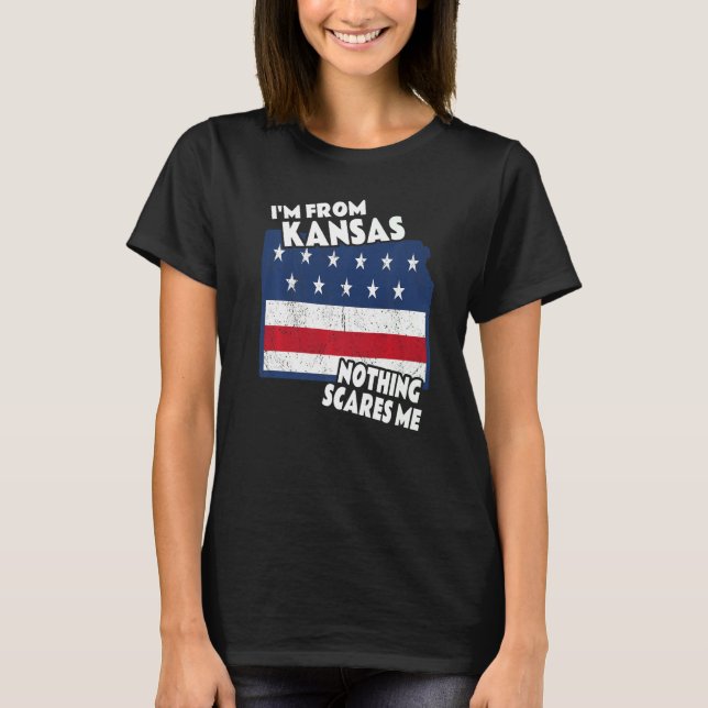 Camiseta Estoy angustiado de Kansas Home State Ks Nothing S (Anverso)