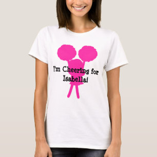 Camiseta Estoy Animando a (Agregar Nombre) Personalizado