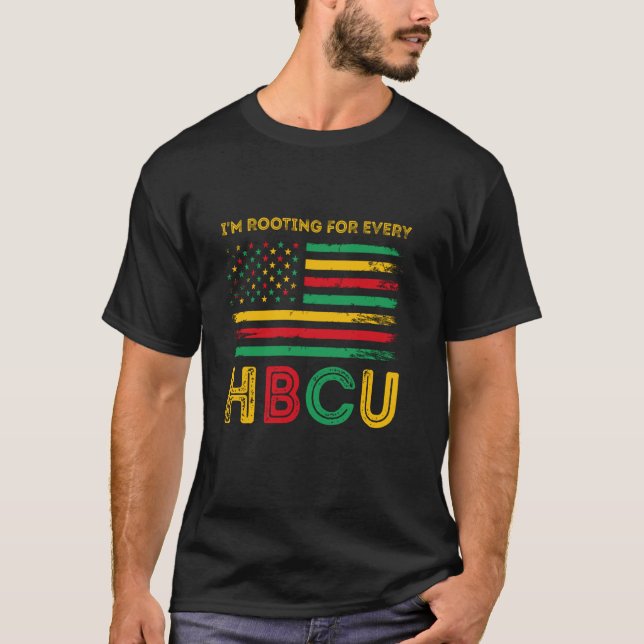 Camiseta Estoy Apoyando a Cada Excelencia del Orgullo Negro (Anverso)