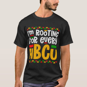 Camiseta Estoy Apoyando A Cada Negro Histórico Hbcu