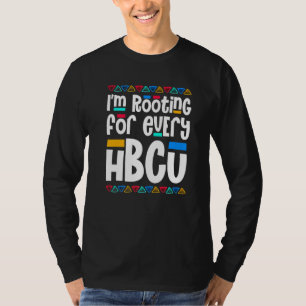 Camiseta Estoy Apoyando a Todo Orgullo Africano HBCU Negro