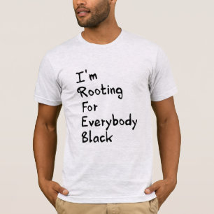 Camiseta Estoy apoyando a todos los negros