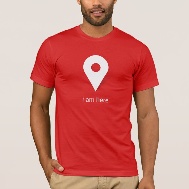 Camiseta Estoy aquí (Anverso)