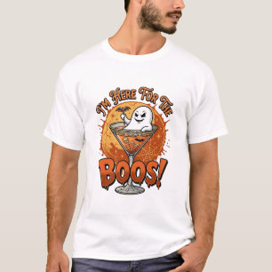 Camiseta Estoy Aquí Bebida Fantasma de Halloween Araña Murc