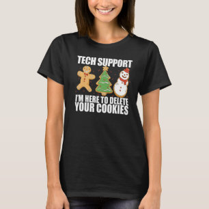 Camiseta ESTOY AQUÍ PARA BORRAR TU Cod DE desarrolladores w