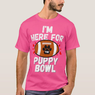 Camiseta Estoy Aquí Para El Cachorro De Perro Divertido Dom