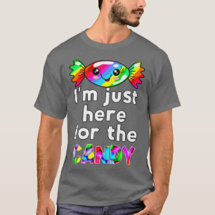 Camiseta Estoy Aquí Para El Candy Funny1040