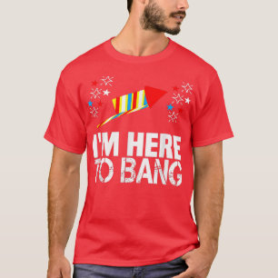 Camiseta Estoy aquí para el divertido meme J del 4 de julio