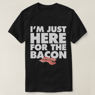 Camiseta Estoy aquí para el evento de picnic de Bacon Fiest